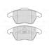 4 plaquettes de frein avant Valeo First 301715