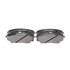 4 plaquettes de frein avant Bosch BP1480