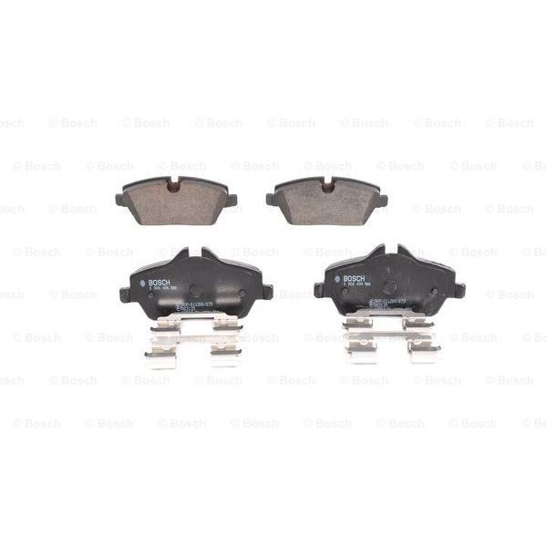 4 plaquettes de frein avant Bosch BP1030