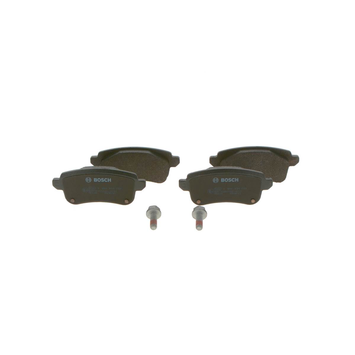 Plaquettes de frein arrière (4 pièces) Bosch Bp1738 - 0986494723
