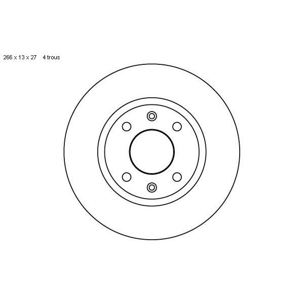 2 disques de frein avant SBS 201925
