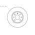 2 disques de frein avant SBS 203637