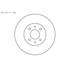 2 disques de frein avant SBS 203911
