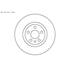 2 disques de frein avant SBS 209942