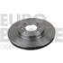 2 disques de frein avant Eurobrake 5815203910