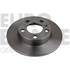 2 disques de frein arrière Eurobrake 5815204761