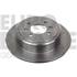 2 disques de frein arrière Eurobrake 5815203721