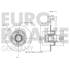 1 disque à roulement arrière Eurobrake 5815203964