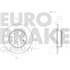 2 disques de frein arrière Eurobrake 58152047137