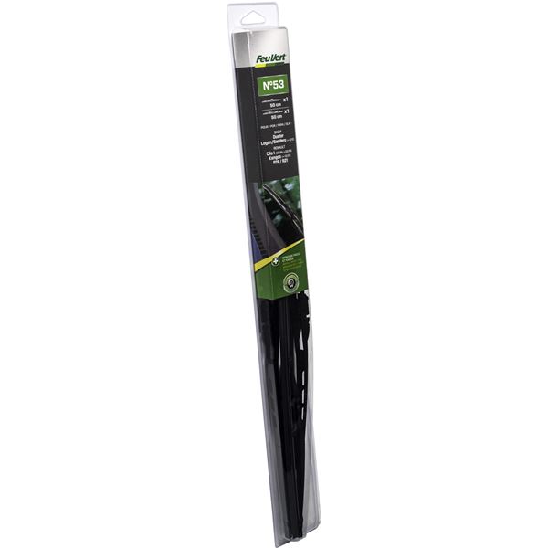 2 balais d'essuie-glace Feu Vert N°53