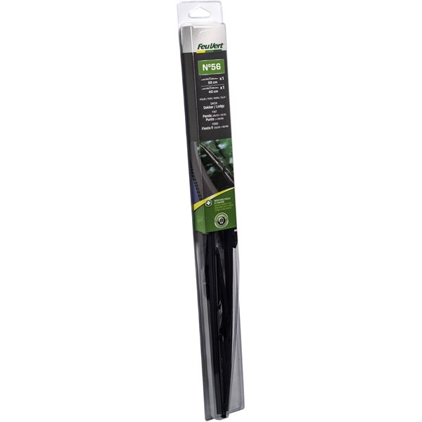 2 balais d'essuie-glace Feu Vert N°56
