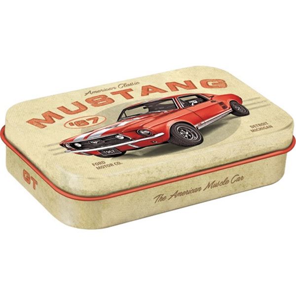 Boîte à pastilles XL Ford Mustang GT 1967 Red