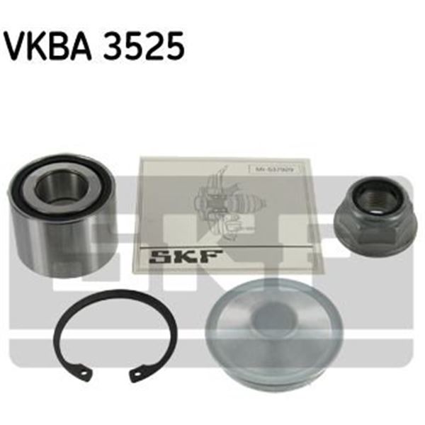1 kit de roulement de roue arrière SKF VKBA3525