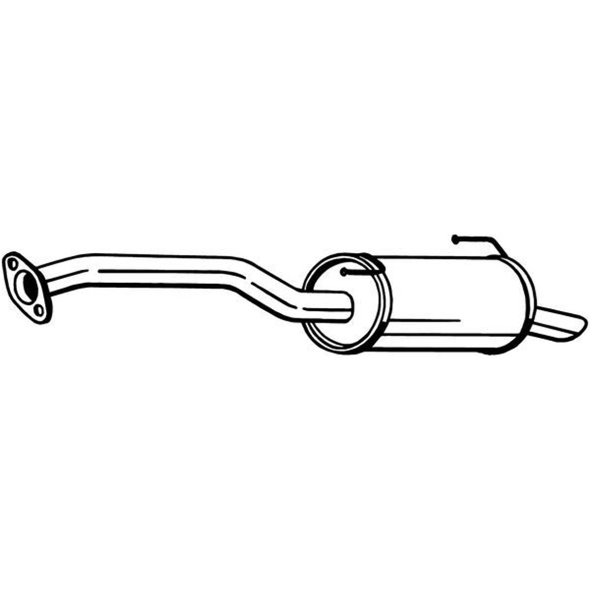 Silencieux D'échappement Arrière Bosal 145-337