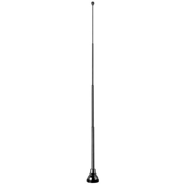 Antenne télescopique pour voiture Feu Vert inox chromé 75 cm