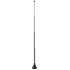 Antenne télescopique pour voiture Feu Vert inox chromé 75 cm
