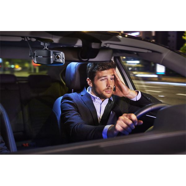 Caméra embarquée détecteur de collision ADR 810 Full HD Philips