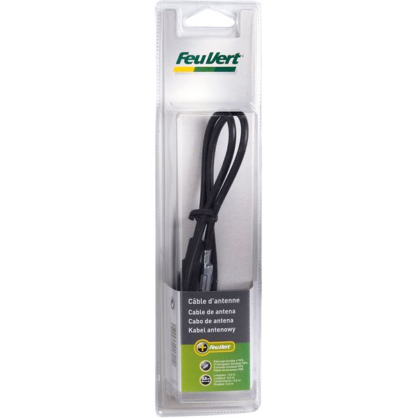 Rallonge d'antenne radio FM Feu Vert 60 cm