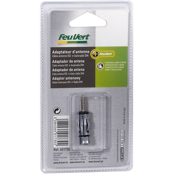 Adaptateur d'antenne ISO pour autoradio DIN