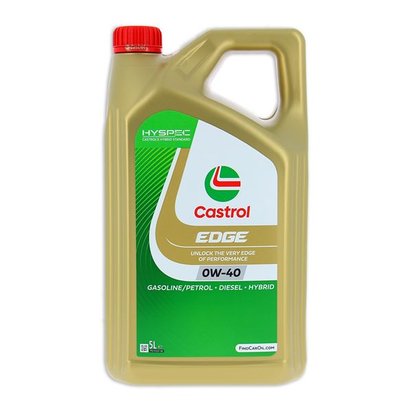 Huile moteur CASTROL Edge C3 Essence/Diesel 0W40 5L