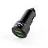 Chargeur allume-cigare 2 ports USB 4,8A + Câble Coyote