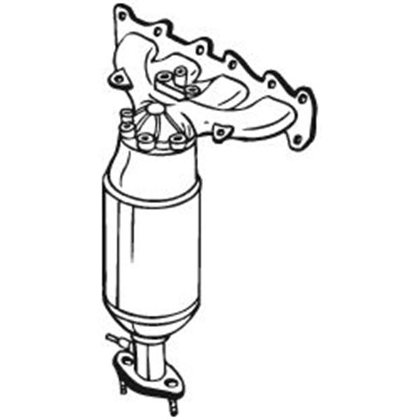 1 catalyseur Bosal 099793