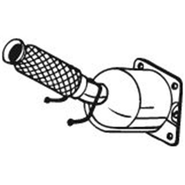 1 catalyseur Bosal 090499