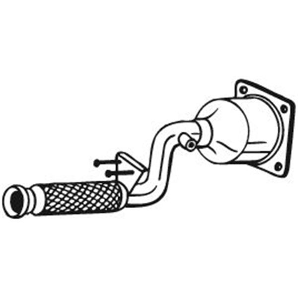 1 catalyseur Bosal 090636