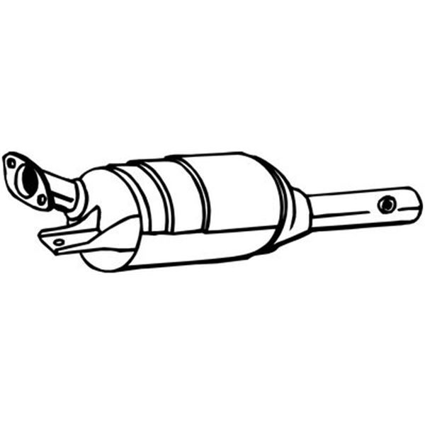 1 filtre à particules Bosal 097252