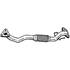 1 tuyau d'échappement Bosal 800019