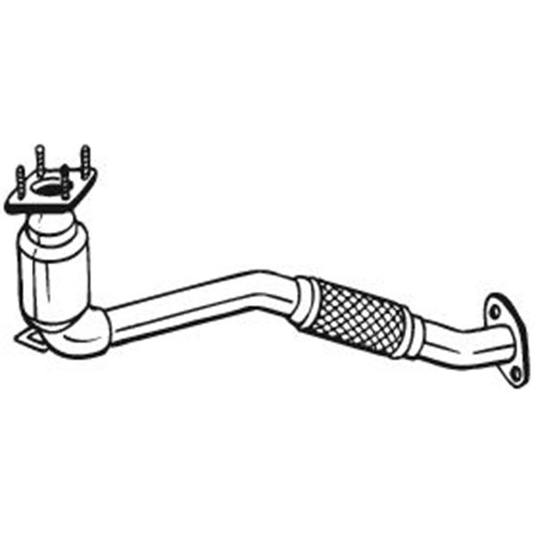 1 catalyseur Bosal 090053
