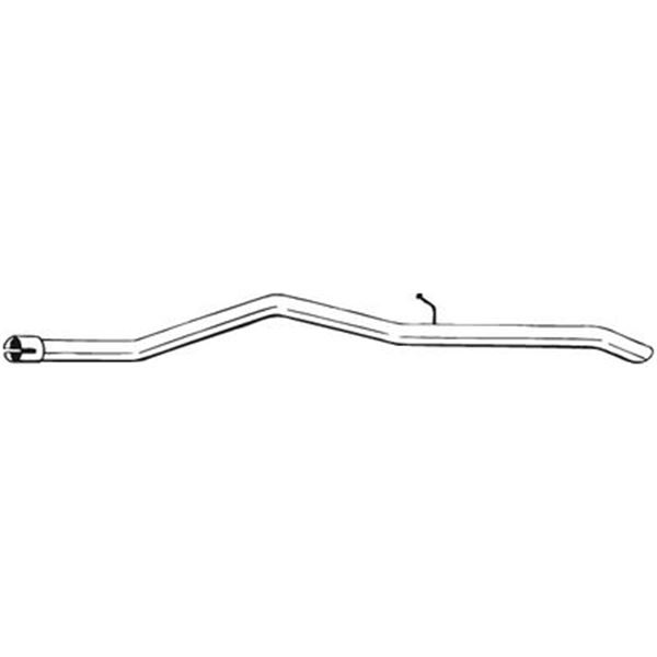 1 tuyau d'échappement Bosal 850069