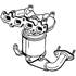 1 catalyseur Bosal 090621