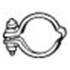 1 collier d'échappement Bosal 254260