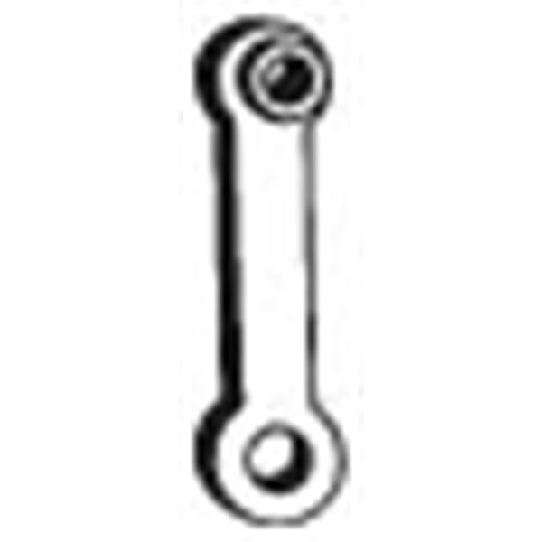 1 silentbloc d'échappement Bosal 255224