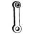 1 silentbloc d'échappement Bosal 255224