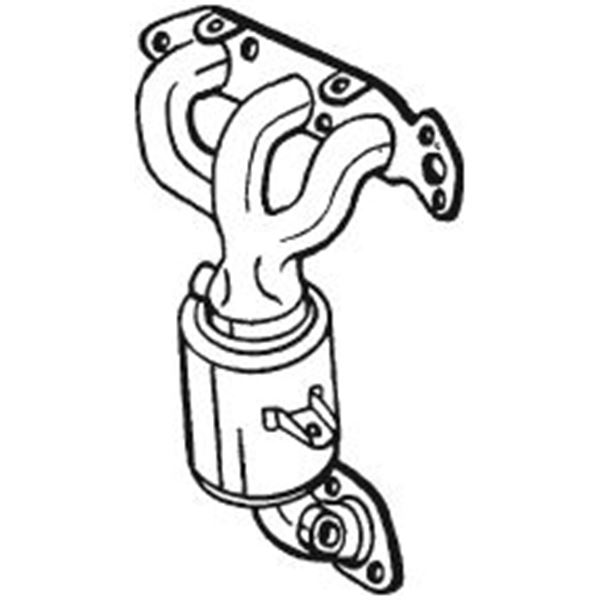 1 catalyseur Bosal 090639