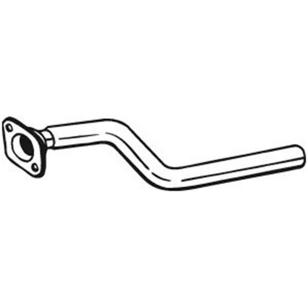 1 tuyau d'échappement Bosal 750219