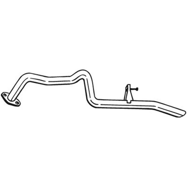 1 tuyau d'échappement Bosal 850083