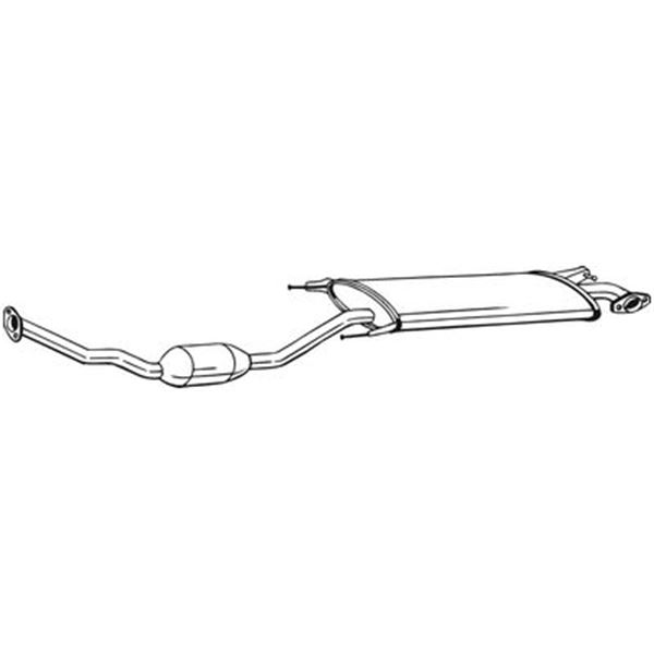 1 catalyseur Bosal 090602