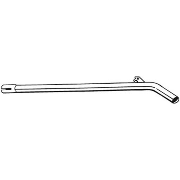1 tuyau d'échappement Bosal 750113