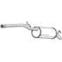 1 silencieux d'échappement arrière Bosal 280161