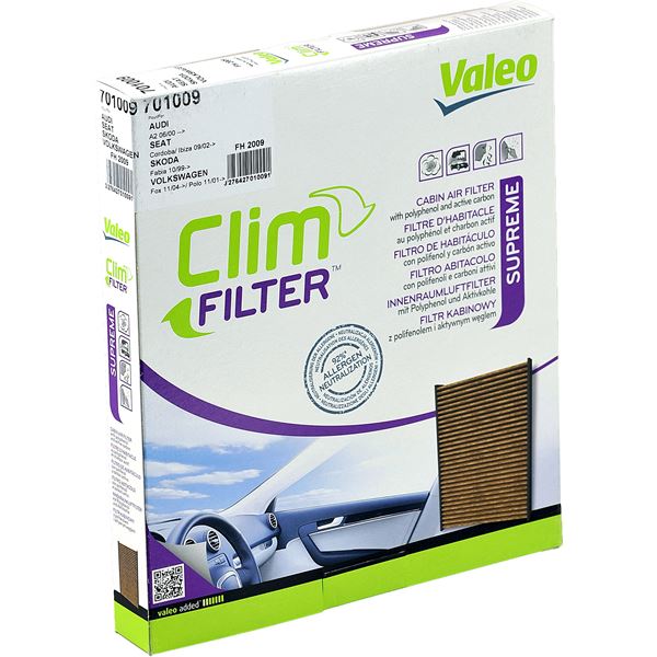 Filtre d'habitacle FH2009 Valeo