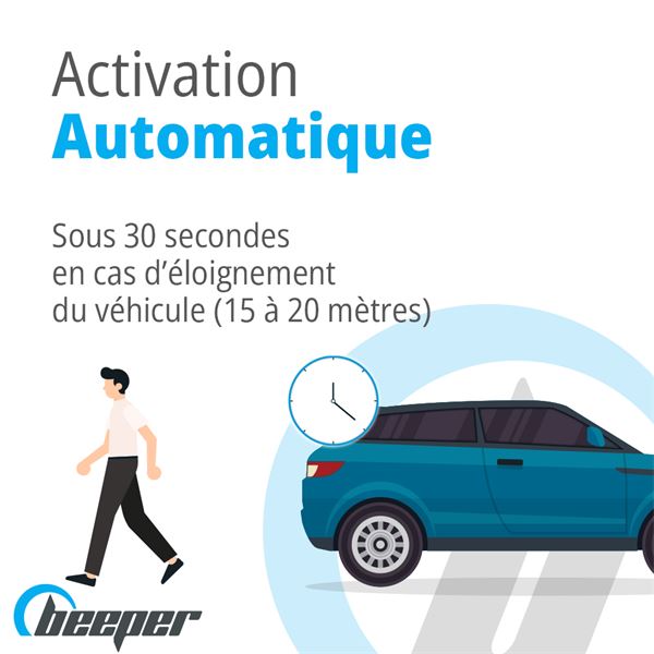 Alarme universelle pour camping-car CC et véhicules utilitaires VUL • XR5CC BEEPER
