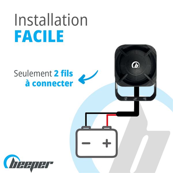 Alarme universelle pour camping-car CC et véhicules utilitaires VUL • XR5CC BEEPER