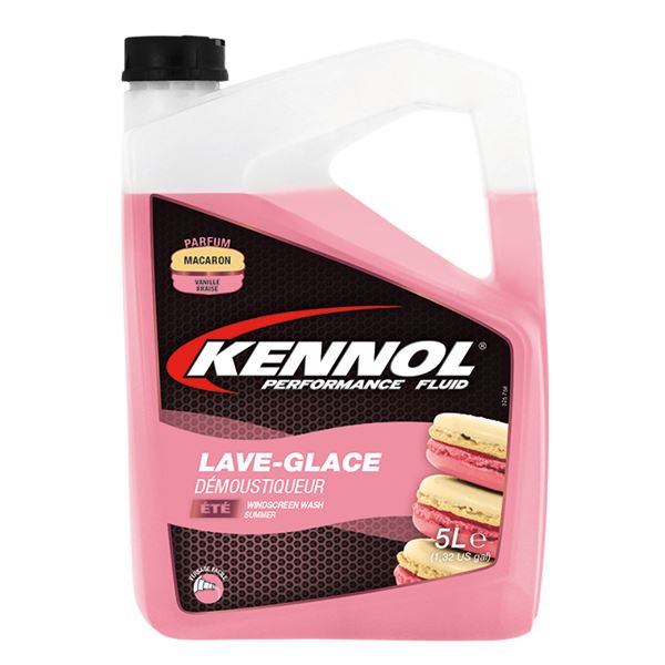 Lave-glace été Vanille Fraise 0°C  KENNOL 5L
