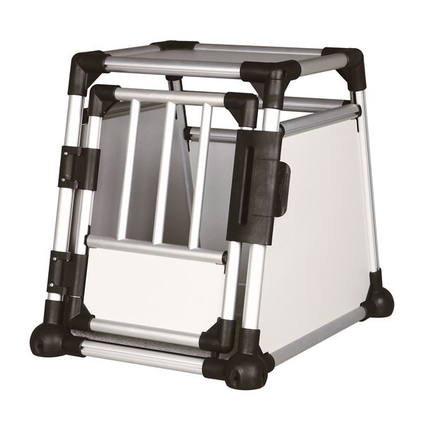 Box de transport aluminium pour chien taille S réf.39340 Trixie