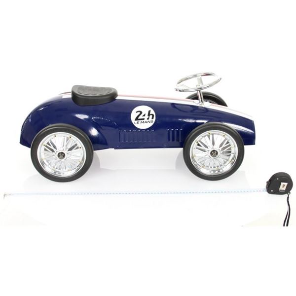 Porteur enfant et voiture de décoration 24H Le Mans