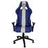 Siège baquet de bureau en cuir bleu 24H Le Mans