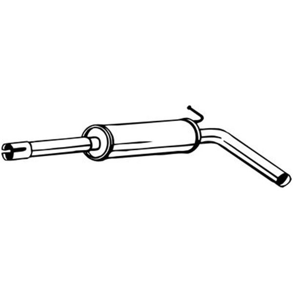 Silencieux intermédiaire BOSAL 220015